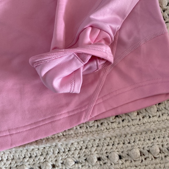 Nike dri-fit half zip hoodie Sz M pink EUC - Picture 6 of 8